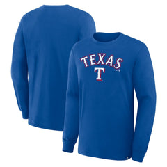 Texas Rangers Fanatics Lock-Up Legacy Long Sleeve T-Shirt - MLB