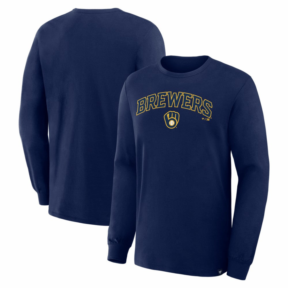 Milwaukee Brewers Fanatics Lock-Up Legacy Long Sleeve T-Shirt - MLB