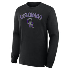 Colorado Rockies Fanatics Lock-Up Legacy Long Sleeve T-Shirt - MLB