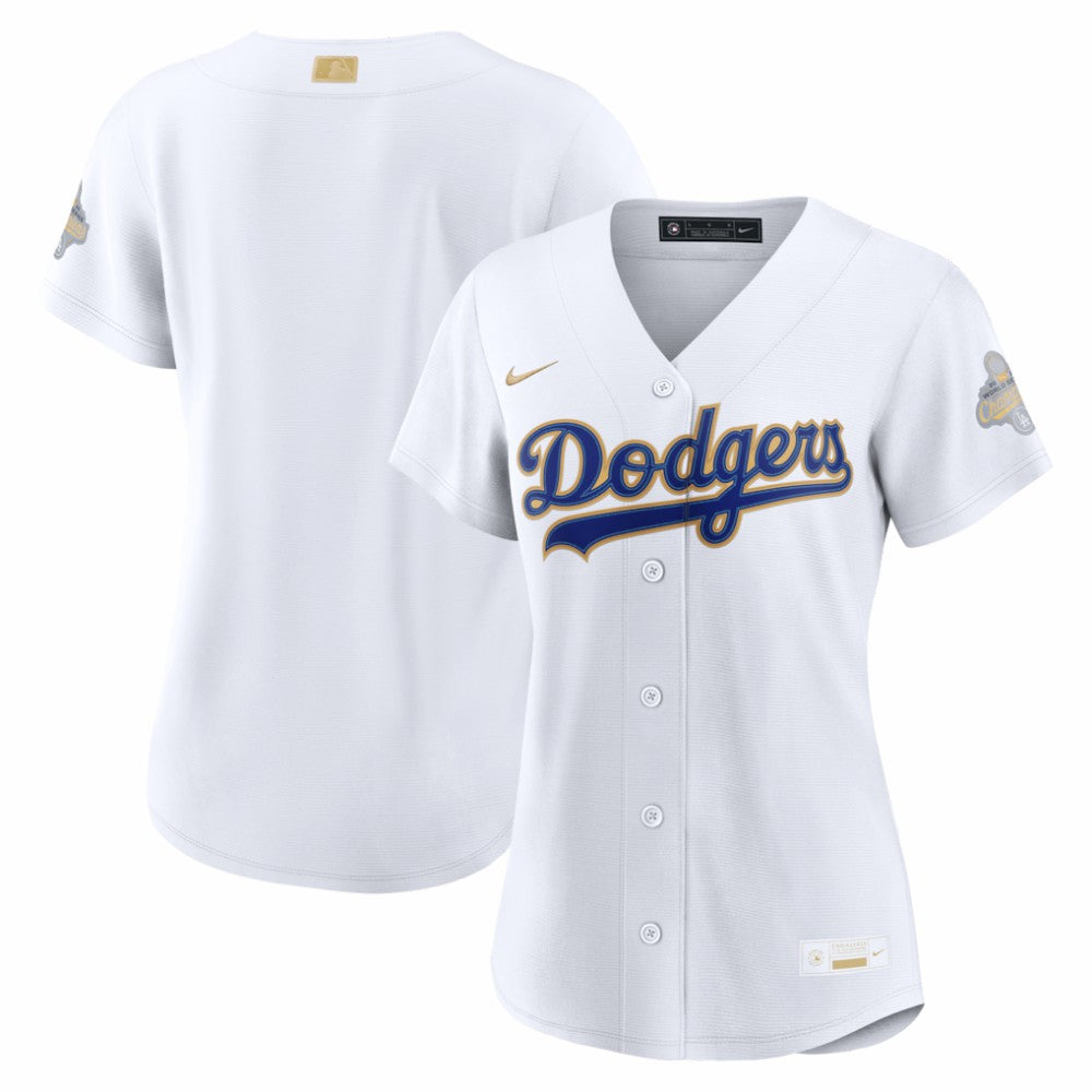 Los Angeles Dodgers Nike Women's 2026 Gold Collection Stadium Jersey - MLB