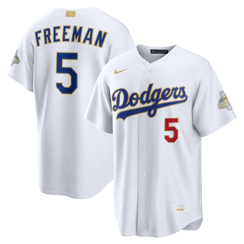 Freddie Freeman Los Angeles Dodgers Nike 2026 Gold Collection Stadium Jersey - MLB