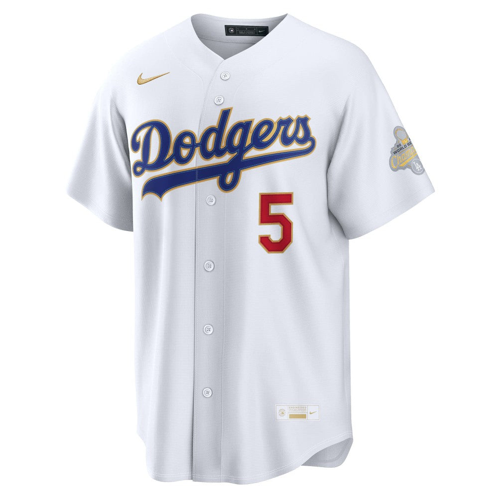 Freddie Freeman Los Angeles Dodgers Nike 2026 Gold Collection Stadium Jersey - MLB