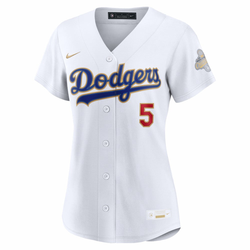 Freddie Freeman Los Angeles Dodgers Nike Women's 2026 Gold Collection Stadium Jersey - MLB