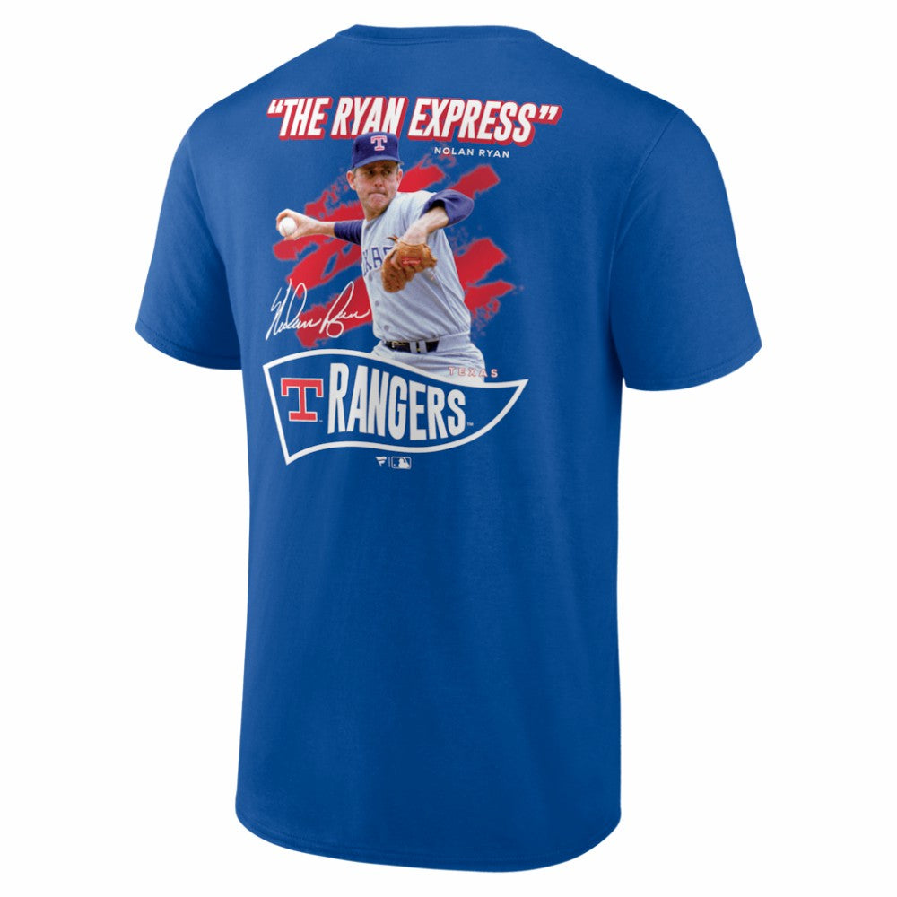 Nolan Ryan Texas Rangers Fanatics Retired Player Nickname Name & Number T-Shirt - MLB