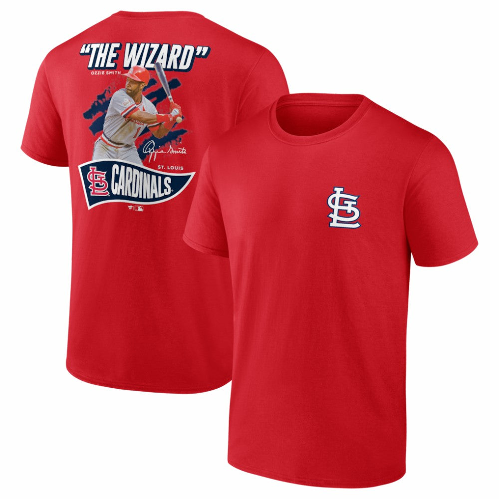 Ozzie Smith St. Louis Cardinals Fanatics Retired Player Nickname Name & Number T-Shirt - MLB