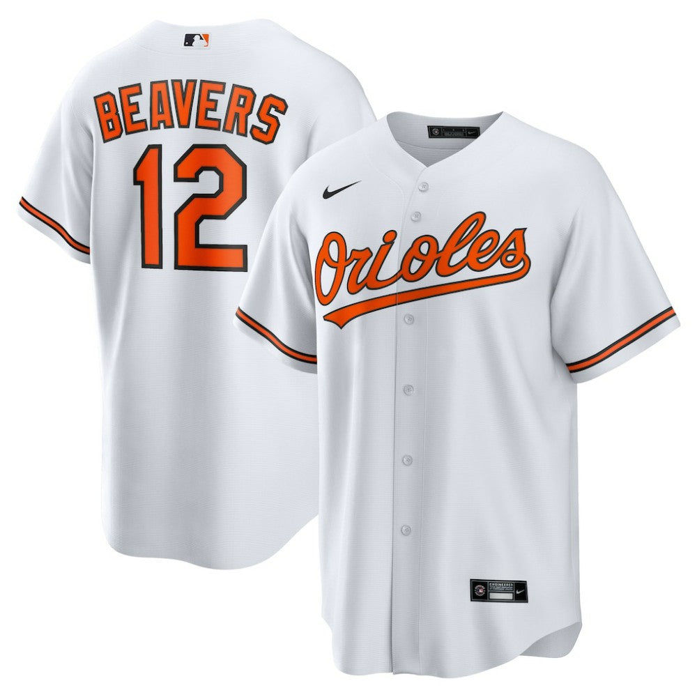 Dylan Beavers Baltimore Orioles Nike Home Replica Jersey - MLB