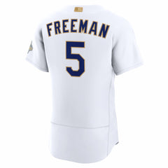 Freddie Freeman Los Angeles Dodgers Nike 2026 Gold Collection Authentic Jersey - MLB