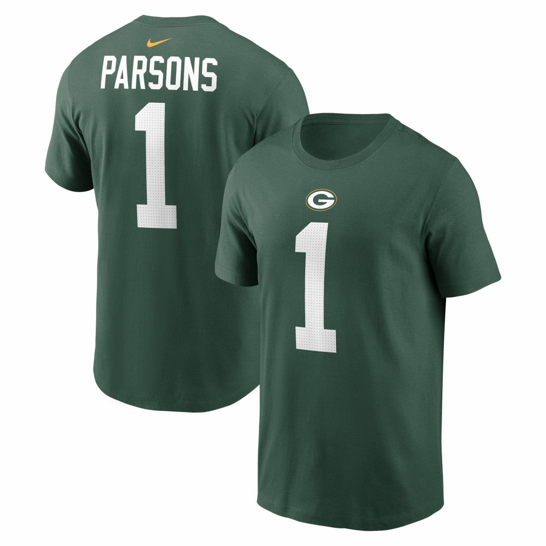 Micah Parsons Green Bay Packers Name & Number T-Shirt Green | Nike for Sale