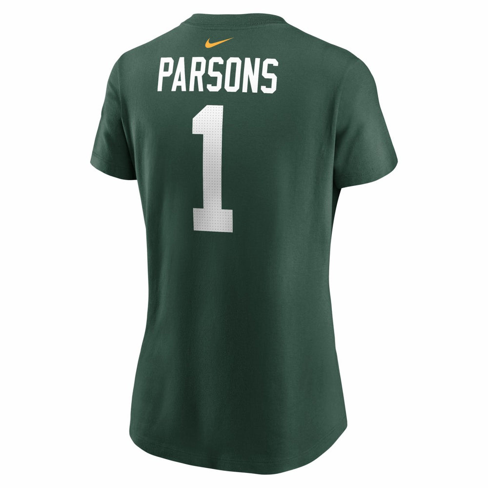Micah Parsons Green Bay Packers Women's Name & Number T-Shirt Green | Nike for Sale