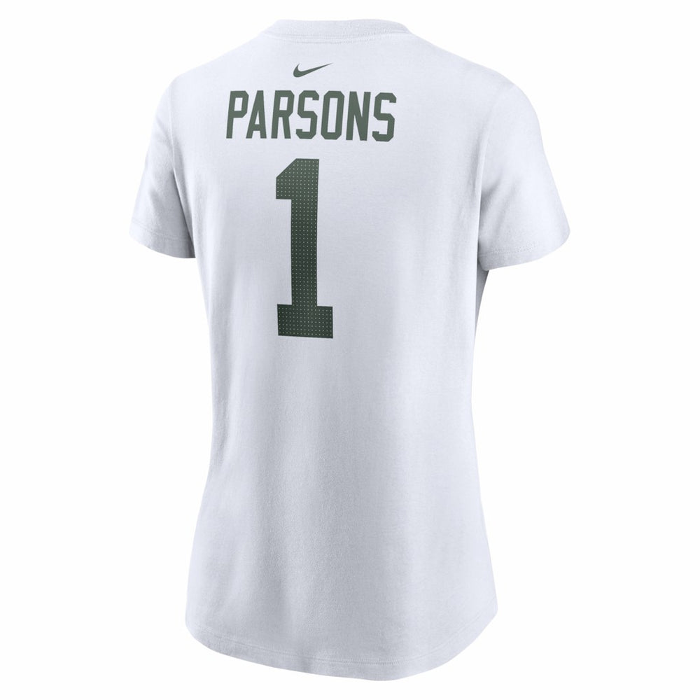 Micah Parsons Green Bay Packers Women's Player Name & Number T-Shirt White | Nike for Sale
