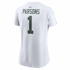 Micah Parsons Green Bay Packers Women's Player Name & Number T-Shirt White | Nike for Sale