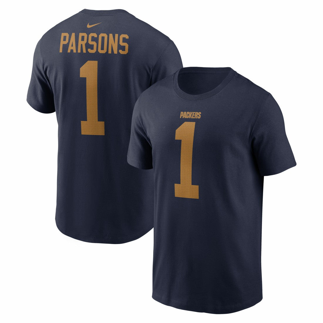 Micah Parsons Green Bay Packers The 1923 Classic Name & Number T-Shirt Navy | Nike for Sale