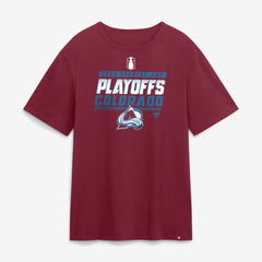 Colorado Avalanche Fanatics 2026 Stanley Cup Playoffs T-Shirt - Garnet - NHL