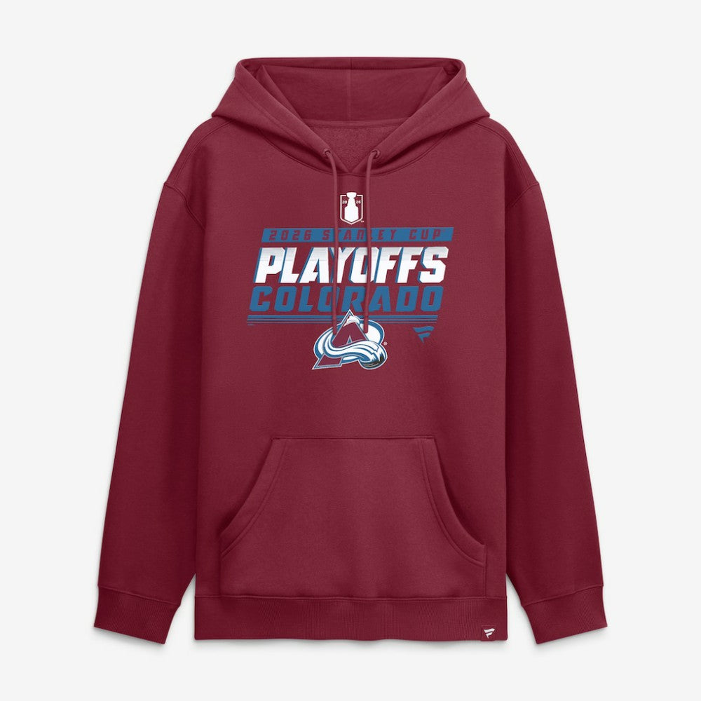Colorado Avalanche Fanatics 2026 Stanley Cup Playoffs Hoodie - Burgundy - NHL