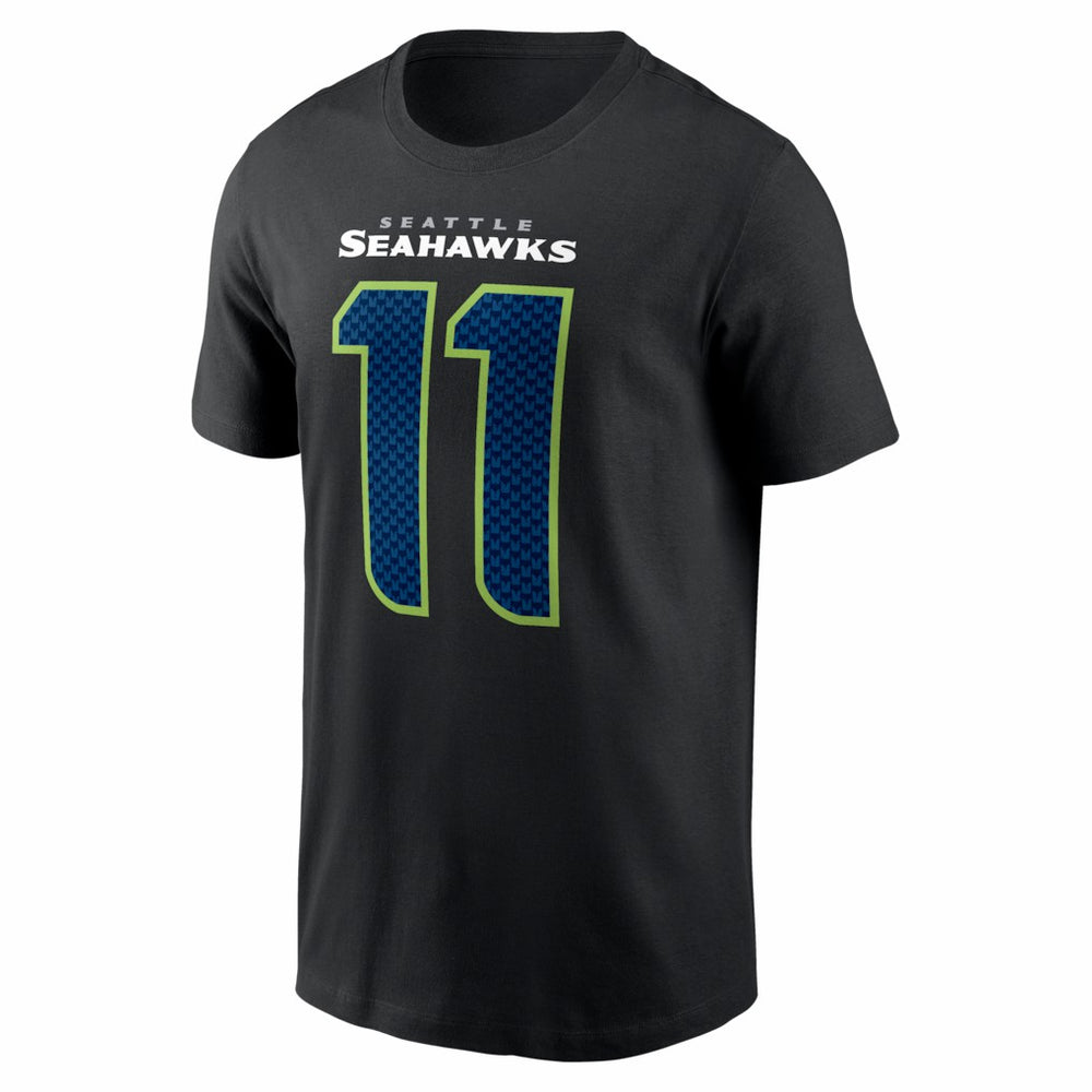 Jaxon Smith-Njigba Seattle Seahawks Carbon Name & Number T-Shirt Black | Nike for Sale