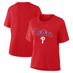 Philadelphia Phillies Fanatics Women's Lockup Legacy T-Shirt - MLB