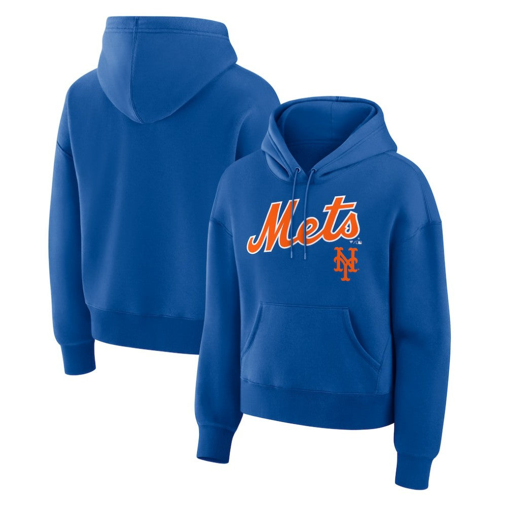 New York Mets Fanatics Women's Lockup Legacy Fleece Hoodie - MLB