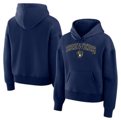 Milwaukee Brewers Fanatics Women's Lockup Legacy Fleece Hoodie - MLB