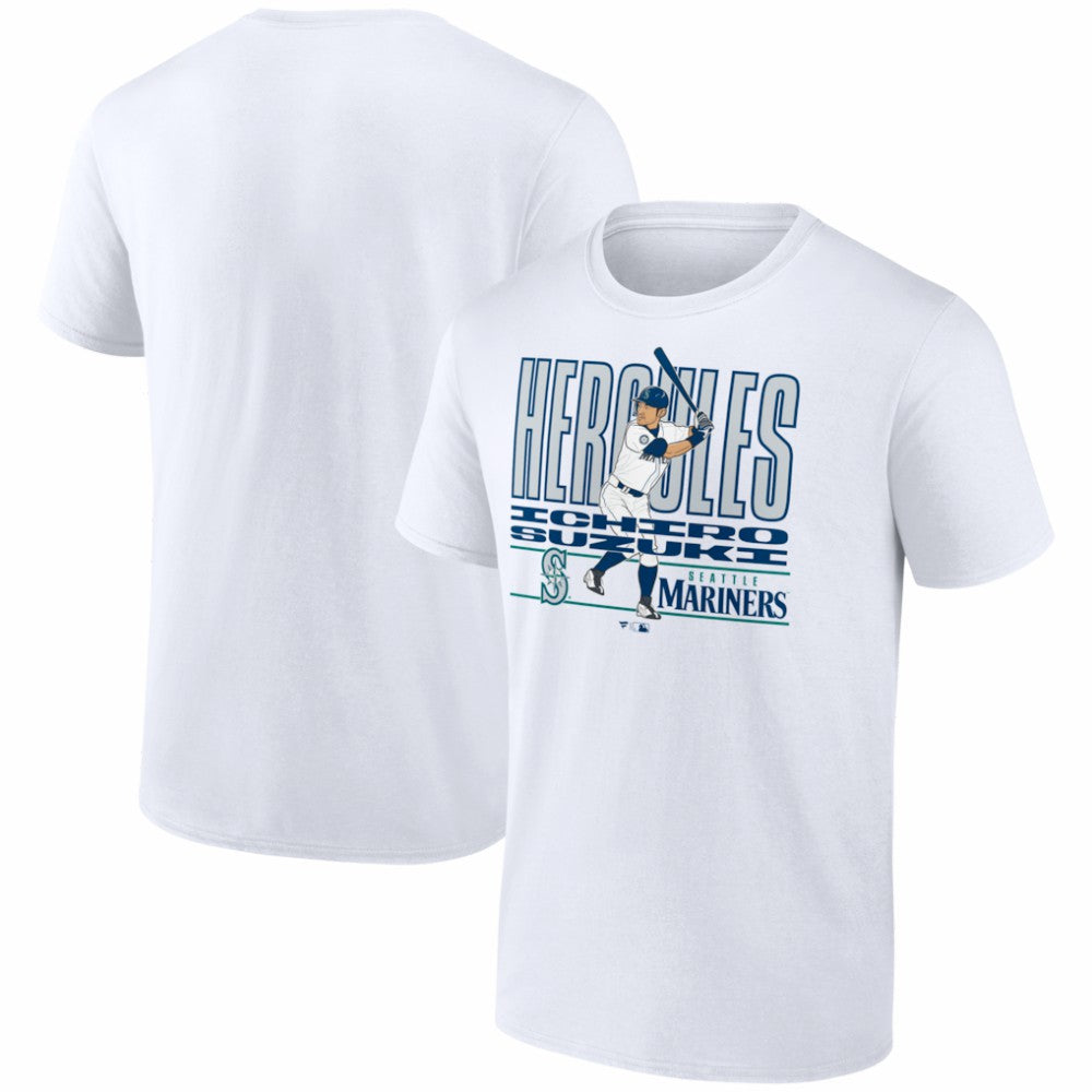 Ichiro Suzuki Seattle Mariners Fanatics Cooperstown Collection Player T-Shirt - MLB