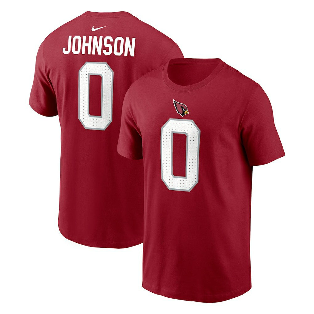 Will Johnson Arizona Cardinals Player Name & Number T-Shirt Cardinal | Nike for Sale