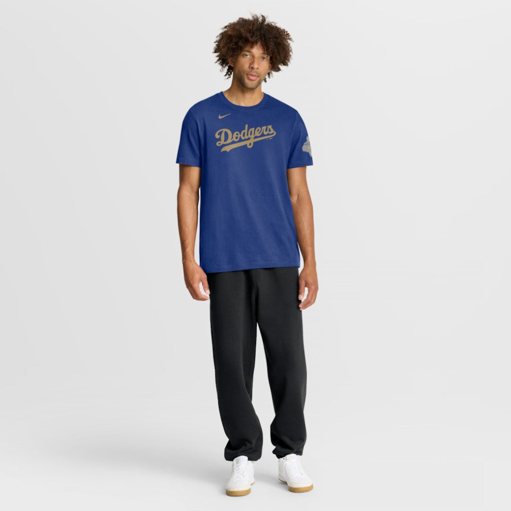 Los Angeles Dodgers Nike 2026 Gold Collection Wordmark T-Shirt - MLB