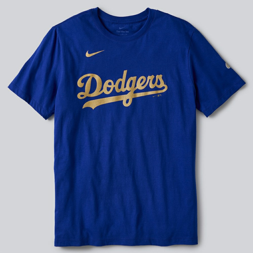 Los Angeles Dodgers Nike 2026 Gold Collection Wordmark T-Shirt - MLB