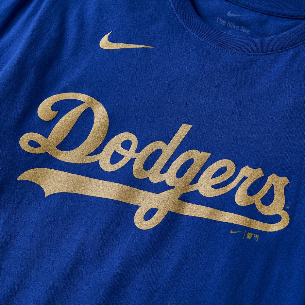 Los Angeles Dodgers Nike 2026 Gold Collection Wordmark T-Shirt - MLB