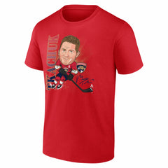 Matthew Tkachuk Florida Panthers Fanatics Caricature Player T-Shirt - Red - NHL