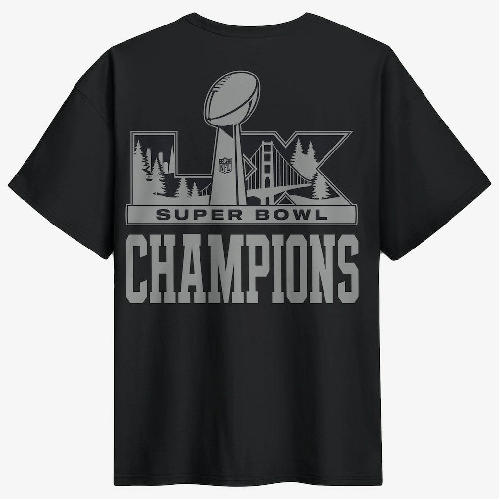 Seattle Seahawks Super Bowl LX Champions Locker Room Trophy Collection Authentic T-Shirt Black | Nike for Sale