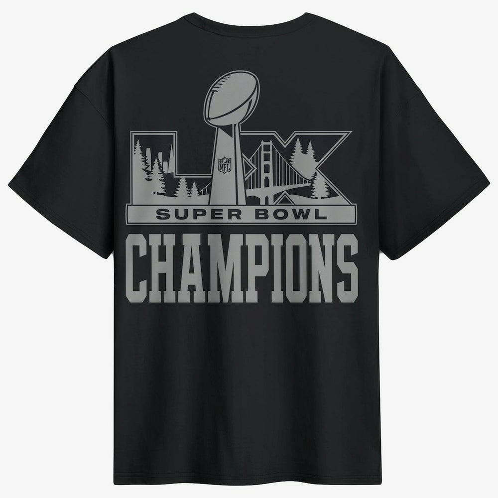 Seattle Seahawks Super Bowl LX Champions Locker Room Trophy Collection Authentic T-Shirt Black | Nike for Sale