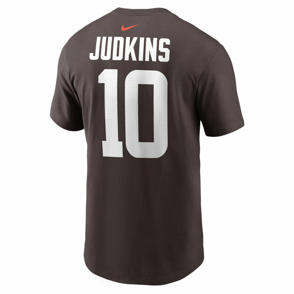 Quinshon Judkins Cleveland Browns Name & Number T-Shirt Brown | Nike for Sale
