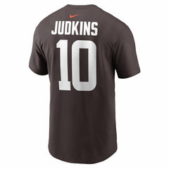 Quinshon Judkins Cleveland Browns Name & Number T-Shirt Brown | Nike for Sale