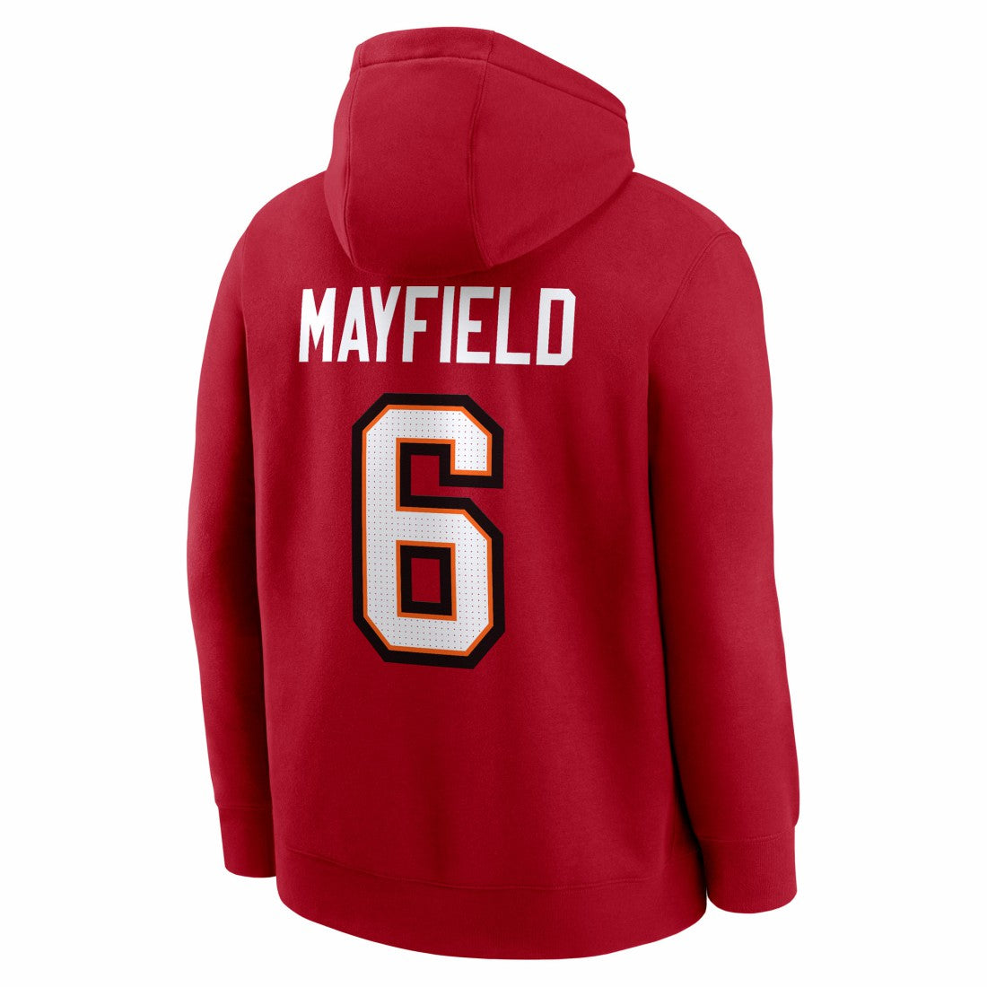 Baker Mayfield Tampa Bay Buccaneers Player Name & Number Fleece Hoodie Red | Nike for Sale