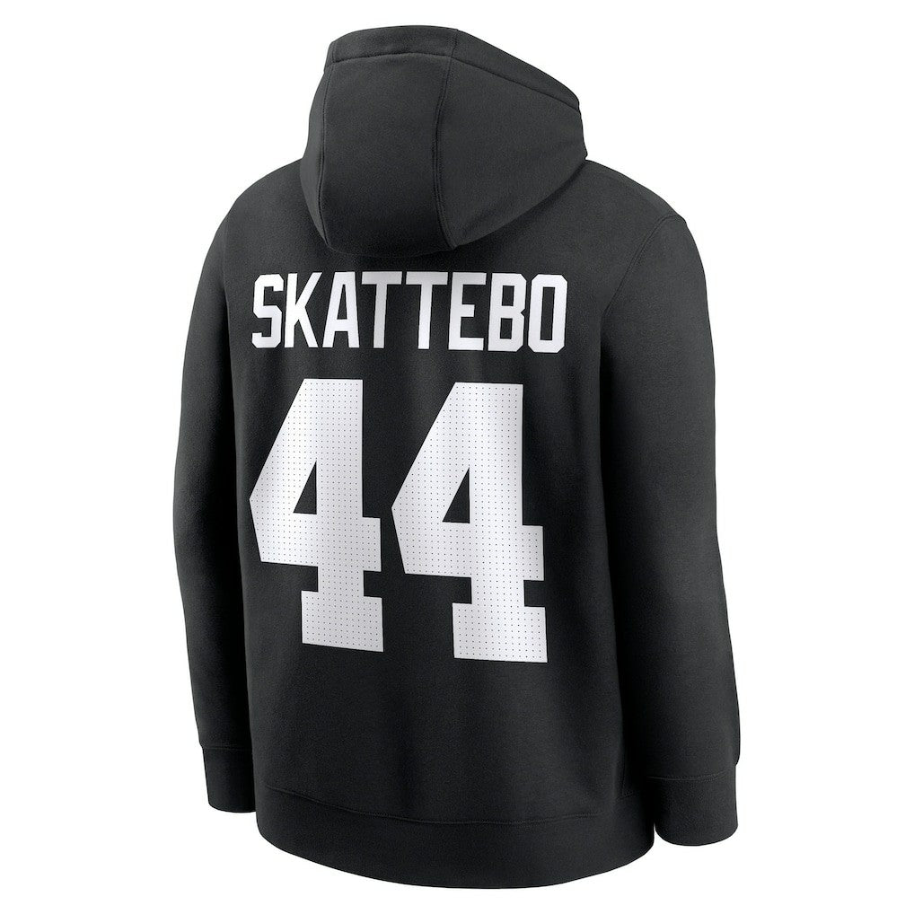 Cam Skattebo New York Giants Player Name & Number Fleece Hoodie Black | Nike for Sale