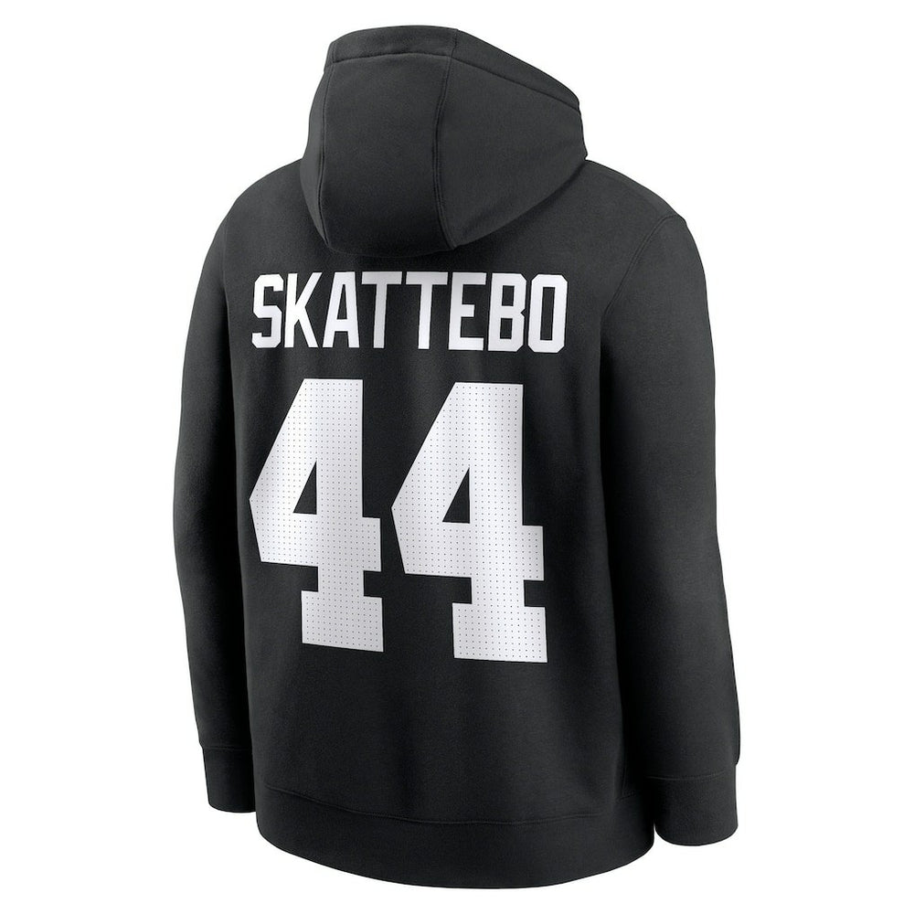 Cam Skattebo New York Giants Player Name & Number Fleece Hoodie Black | Nike for Sale