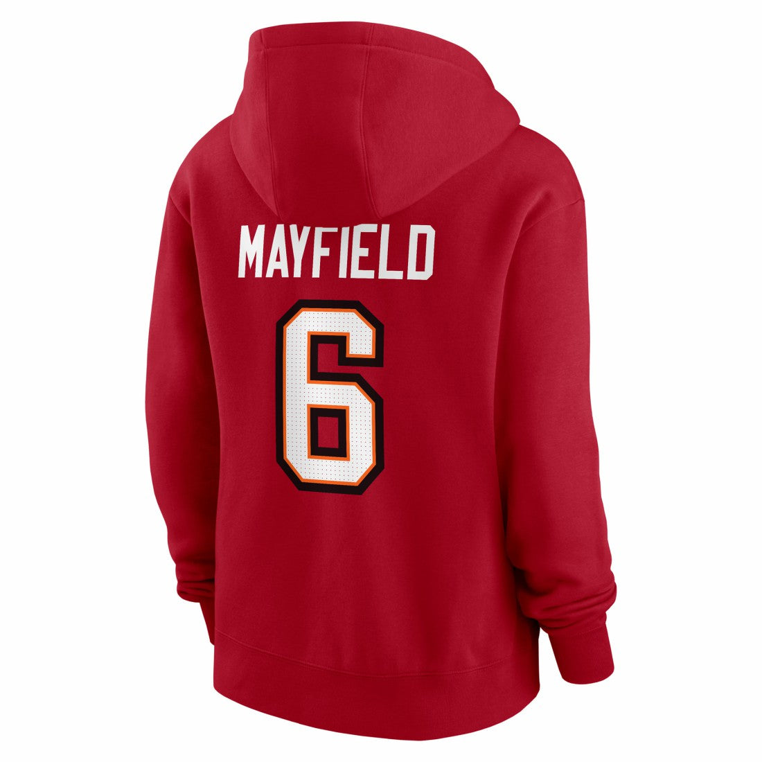 Baker Mayfield Tampa Bay Buccaneers Women's Player Name & Number Fleece Hoodie Red | Nike for Sale