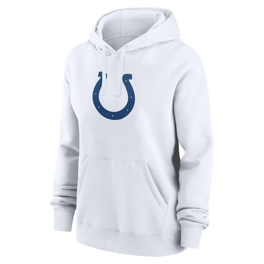 Daniel Jones Indianapolis Colts Women's Player Name & Number Fleece Hoodie White | Nike for Sale