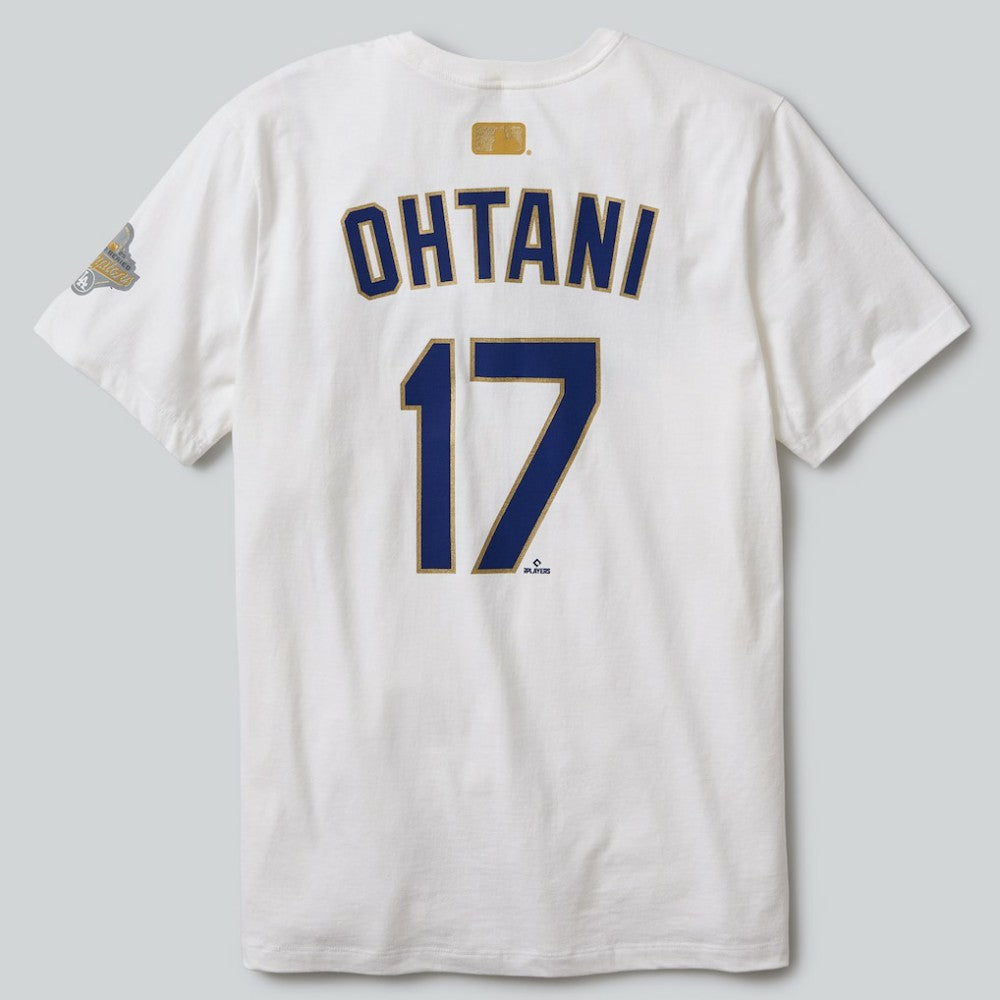 Shohei Ohtani Los Angeles Dodgers Nike 2026 Gold Collection Name & Number T-Shirt - MLB