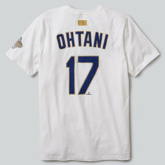 Shohei Ohtani Los Angeles Dodgers Nike 2026 Gold Collection Name & Number T-Shirt - MLB