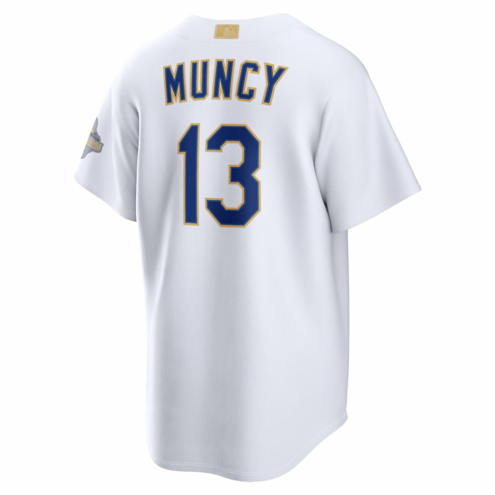 Max Muncy Los Angeles Dodgers Nike 2026 Gold Collection Stadium Jersey - MLB
