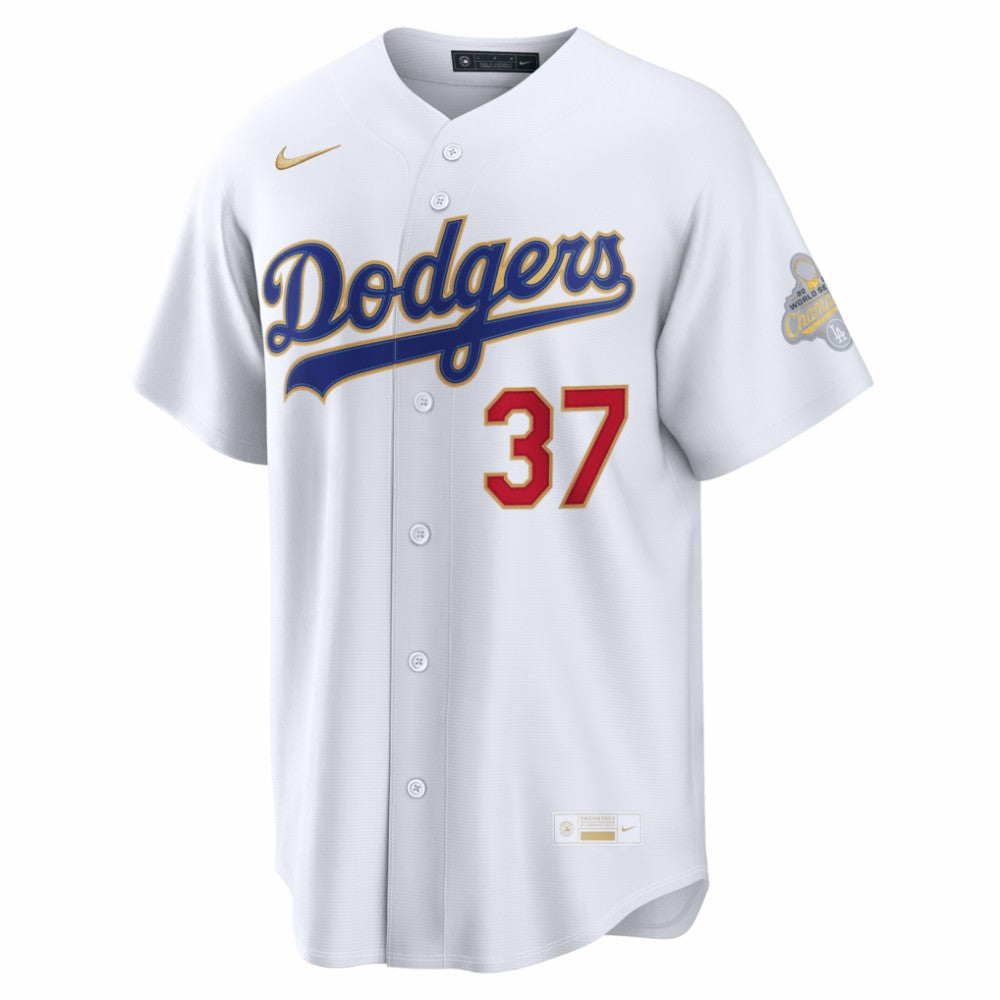 Teoscar Hernández Los Angeles Dodgers Nike 2026 Gold Collection Stadium Jersey - MLB