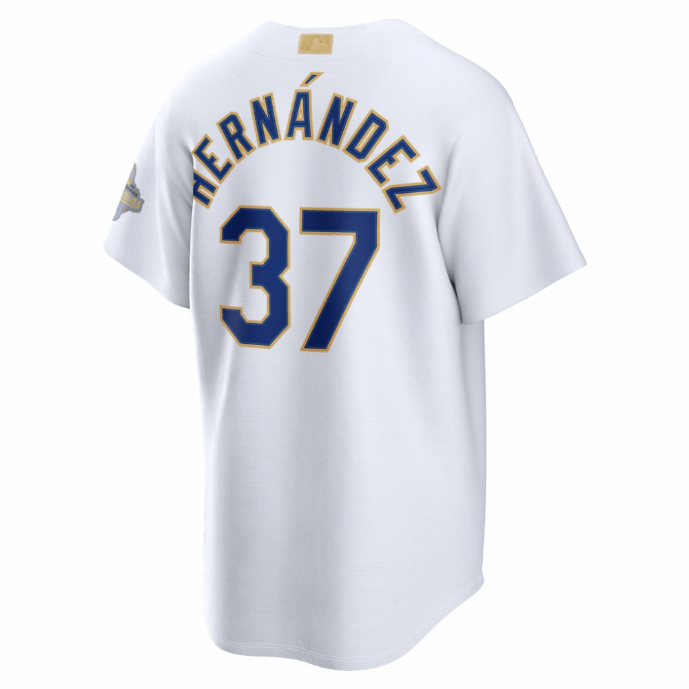 Teoscar Hernández Los Angeles Dodgers Nike 2026 Gold Collection Stadium Jersey - MLB
