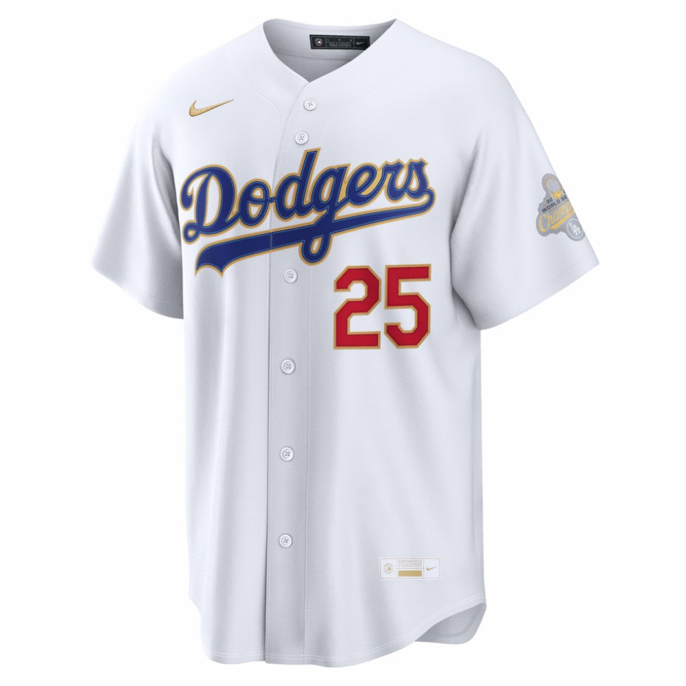 Tommy Edman Los Angeles Dodgers Nike 2026 Gold Collection Stadium Jersey - MLB