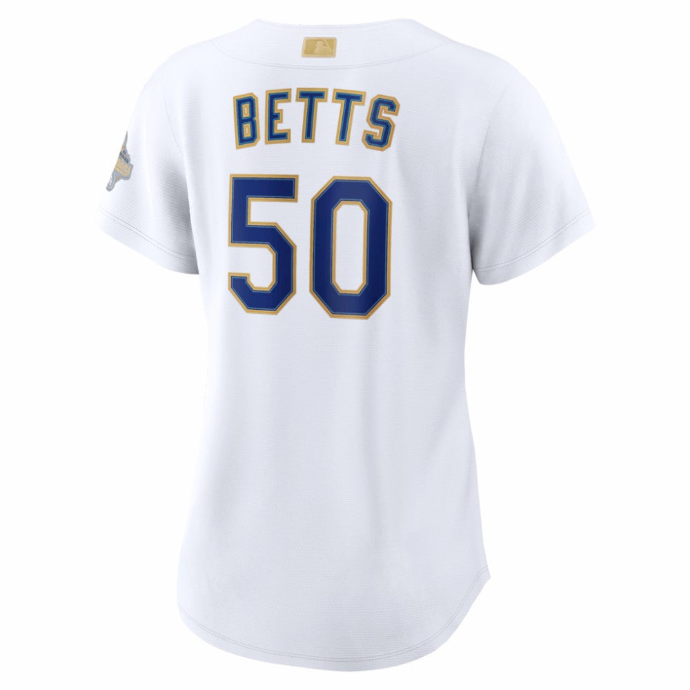 Mookie Betts Los Angeles Dodgers Nike Women's 2026 Gold Collection Stadium Jersey - MLB