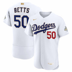Mookie Betts Los Angeles Dodgers Nike 2026 Gold Collection Authentic Jersey - MLB