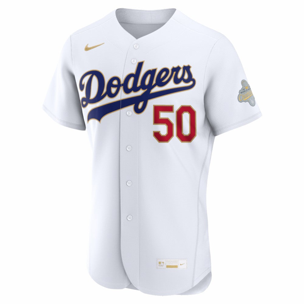 Mookie Betts Los Angeles Dodgers Nike 2026 Gold Collection Authentic Jersey - MLB