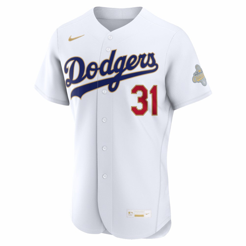 Tyler Glasnow Los Angeles Dodgers Nike 2026 Gold Collection Authentic Jersey - MLB