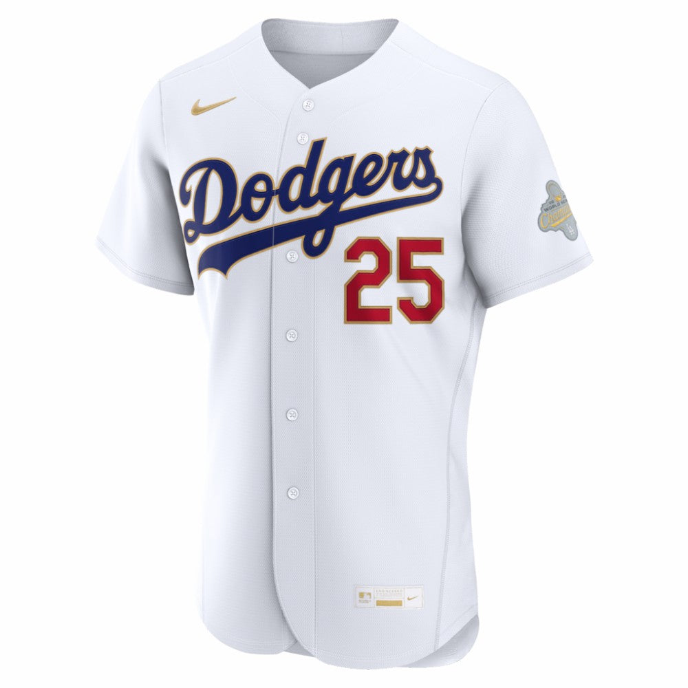 Tommy Edman Los Angeles Dodgers Nike 2026 Gold Collection Authentic Jersey - MLB