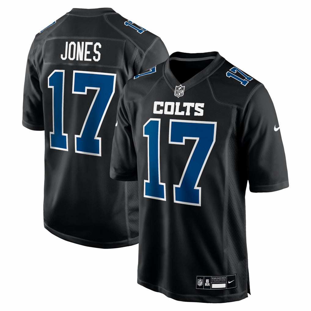 Daniel Jones Indianapolis Colts Fashion Game Jersey Carbon Black | Nike for Sale
