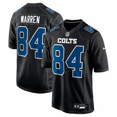 Tyler Warren Indianapolis Colts Fashion Game Jersey Carbon Black | Nike for Sale
